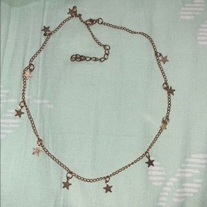 gold stars choker - brandy melville inspired